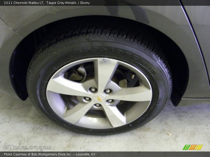 Taupe Gray Metallic / Ebony 2011 Chevrolet Malibu LT