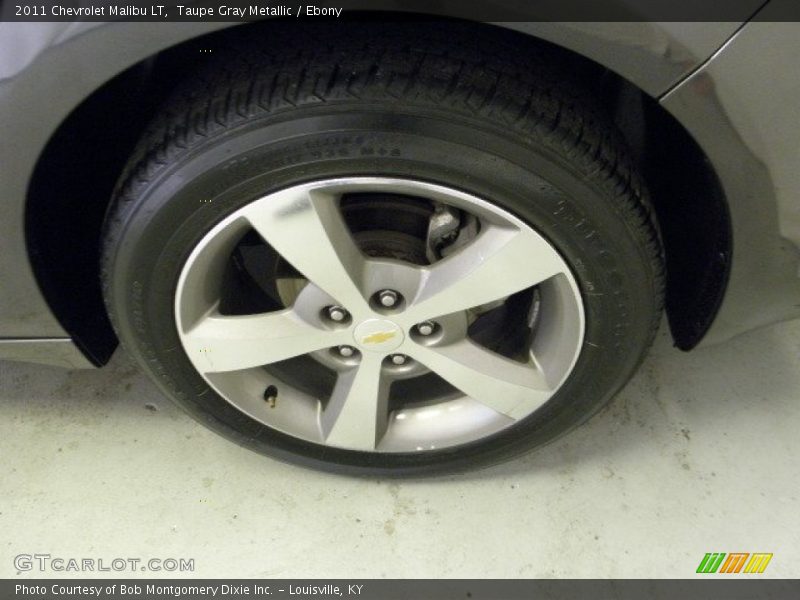 Taupe Gray Metallic / Ebony 2011 Chevrolet Malibu LT