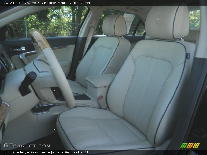 Cinnamon Metallic / Light Camel 2012 Lincoln MKZ AWD