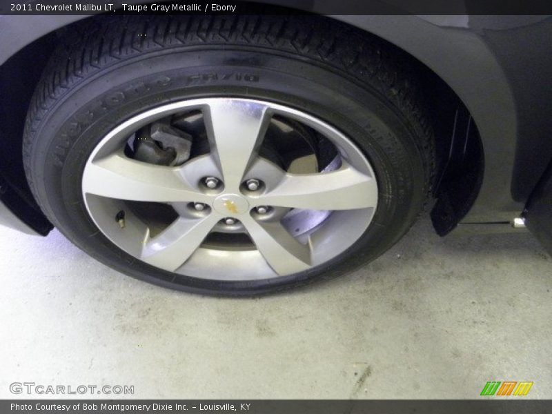 Taupe Gray Metallic / Ebony 2011 Chevrolet Malibu LT