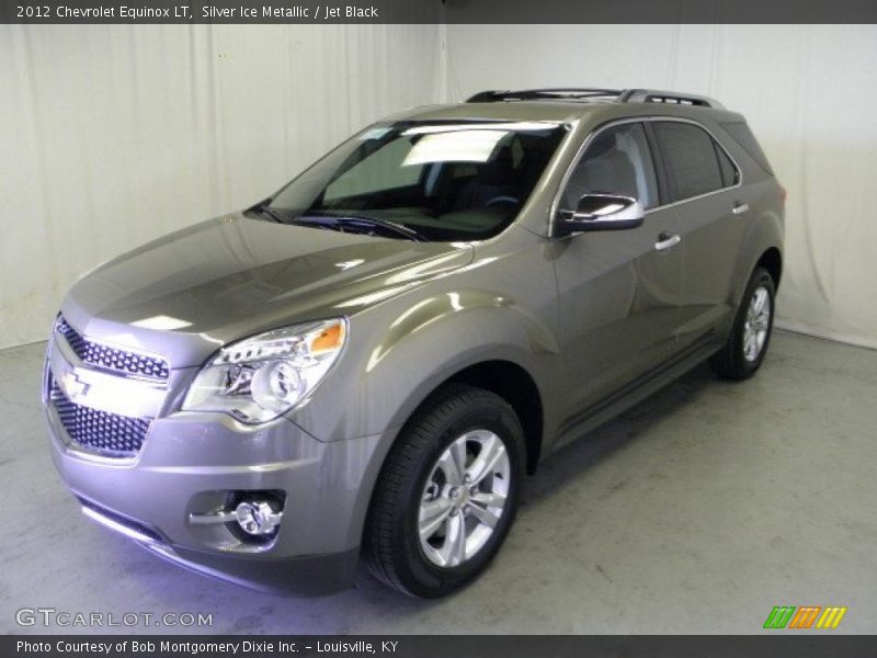 Silver Ice Metallic / Jet Black 2012 Chevrolet Equinox LT