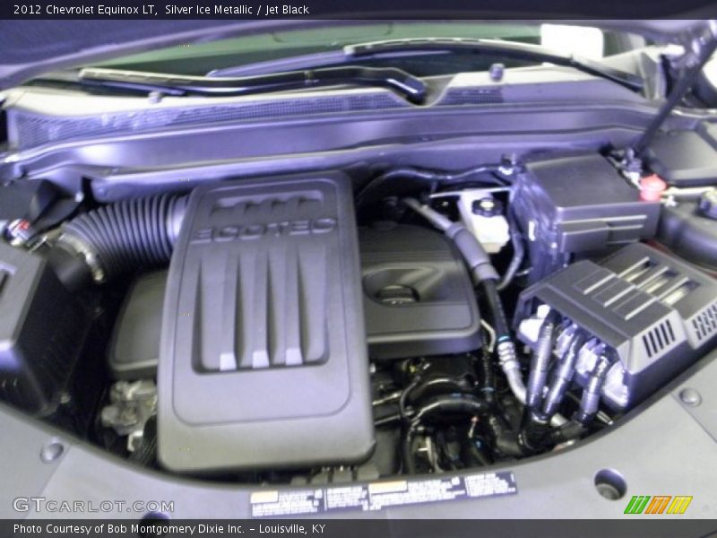 Silver Ice Metallic / Jet Black 2012 Chevrolet Equinox LT