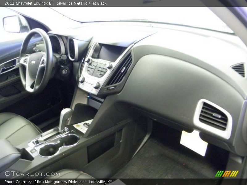 Silver Ice Metallic / Jet Black 2012 Chevrolet Equinox LT