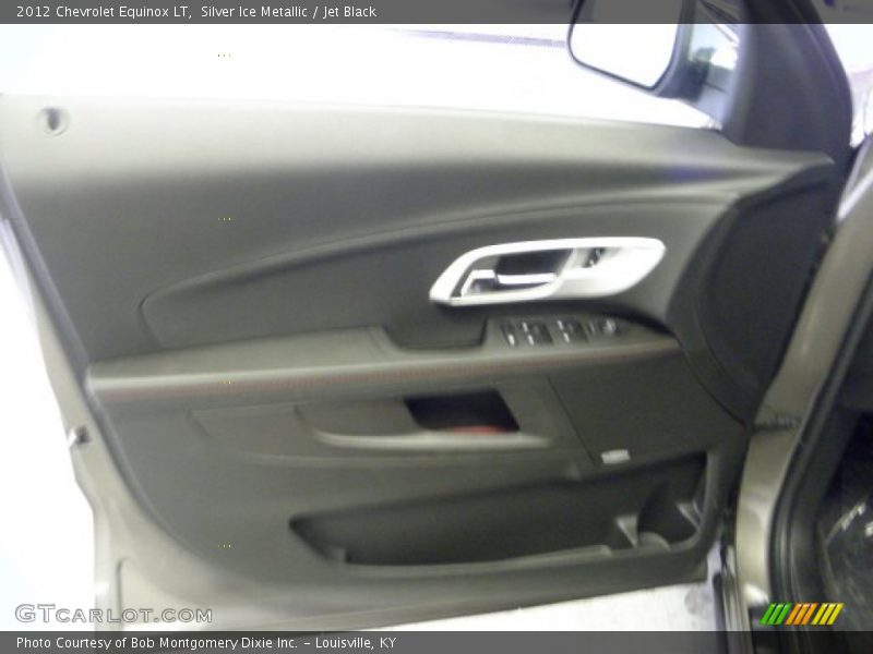 Silver Ice Metallic / Jet Black 2012 Chevrolet Equinox LT
