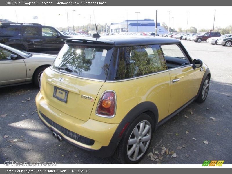 Mellow Yellow / Panther Black 2008 Mini Cooper S Hardtop
