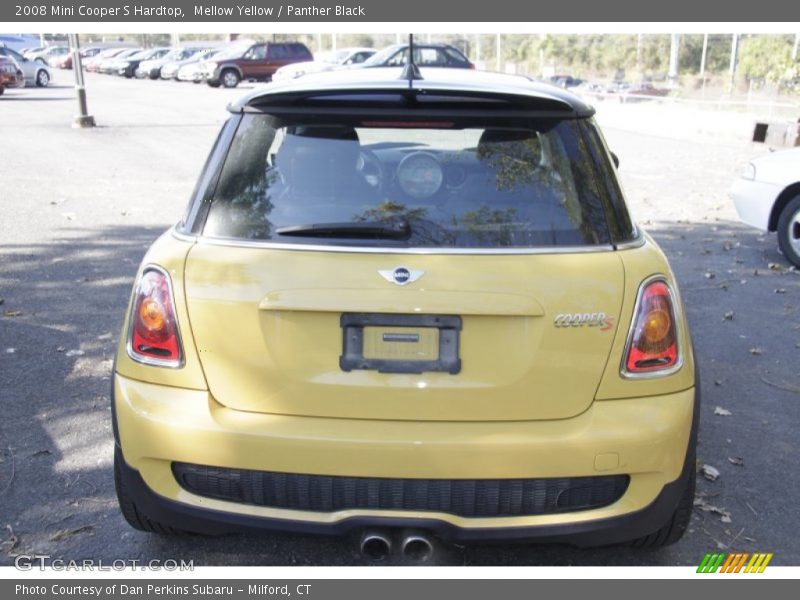 Mellow Yellow / Panther Black 2008 Mini Cooper S Hardtop