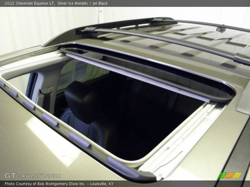 Silver Ice Metallic / Jet Black 2012 Chevrolet Equinox LT