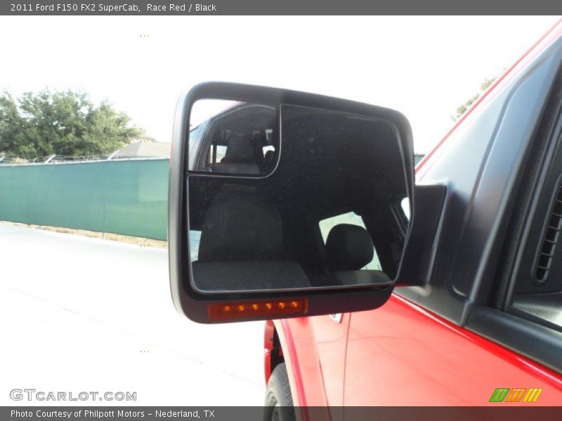 Race Red / Black 2011 Ford F150 FX2 SuperCab