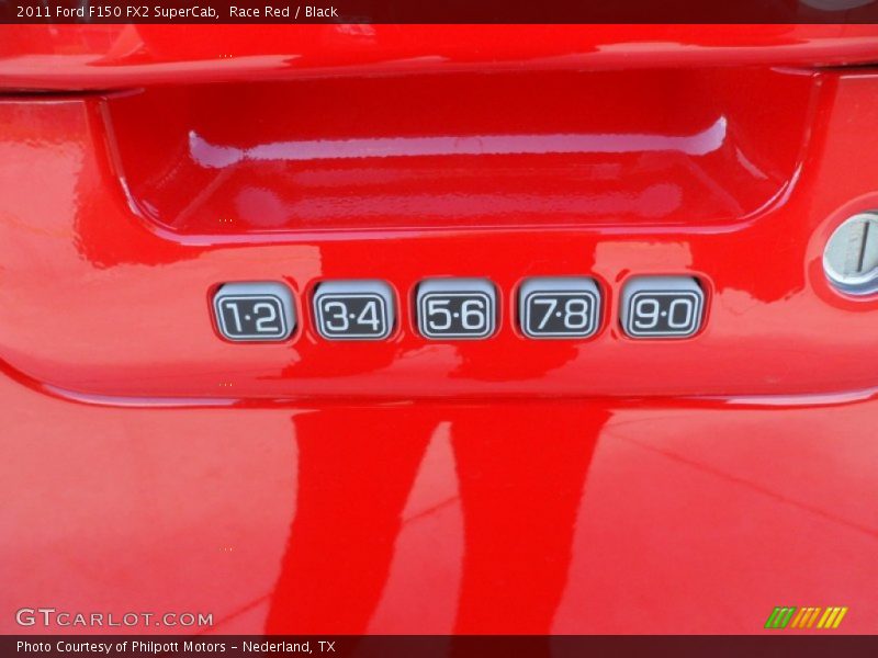 Race Red / Black 2011 Ford F150 FX2 SuperCab