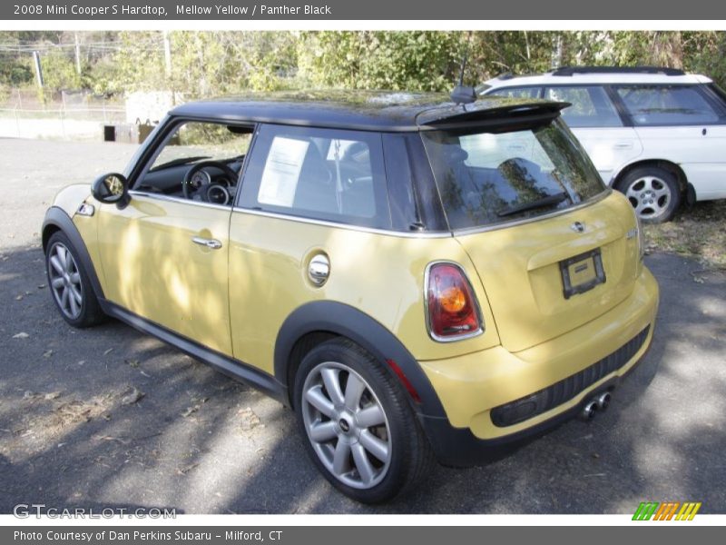 Mellow Yellow / Panther Black 2008 Mini Cooper S Hardtop