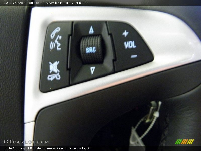 Silver Ice Metallic / Jet Black 2012 Chevrolet Equinox LT