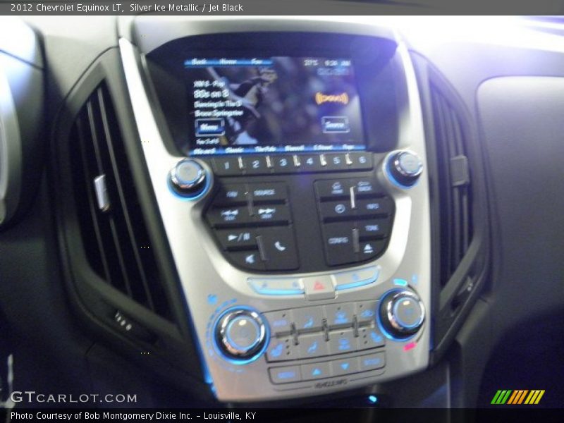Silver Ice Metallic / Jet Black 2012 Chevrolet Equinox LT