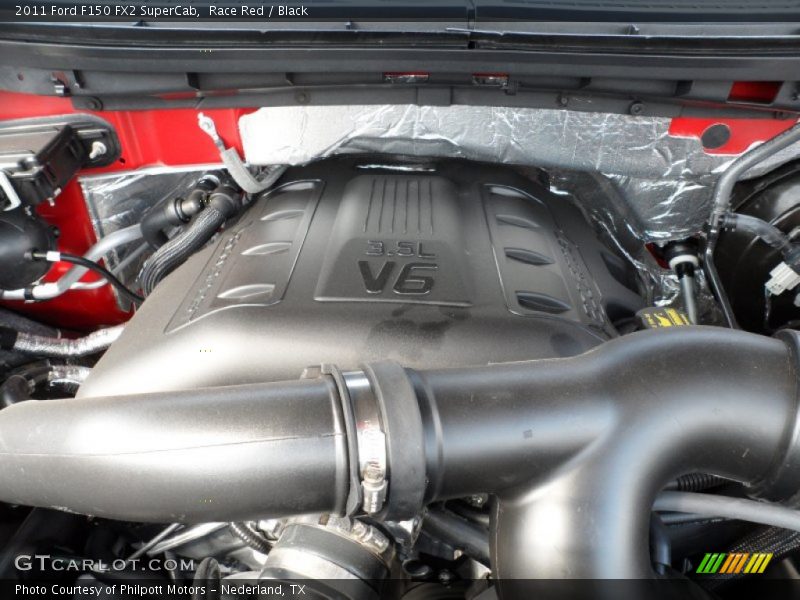  2011 F150 FX2 SuperCab Engine - 3.5 Liter GTDI EcoBoost Twin-Turbocharged DOHC 24-Valve VVT V6