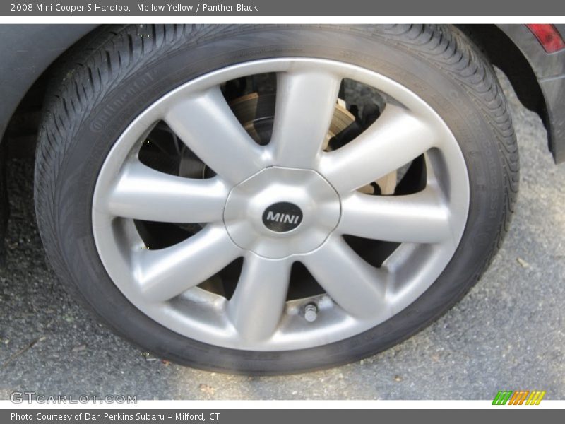 Mellow Yellow / Panther Black 2008 Mini Cooper S Hardtop