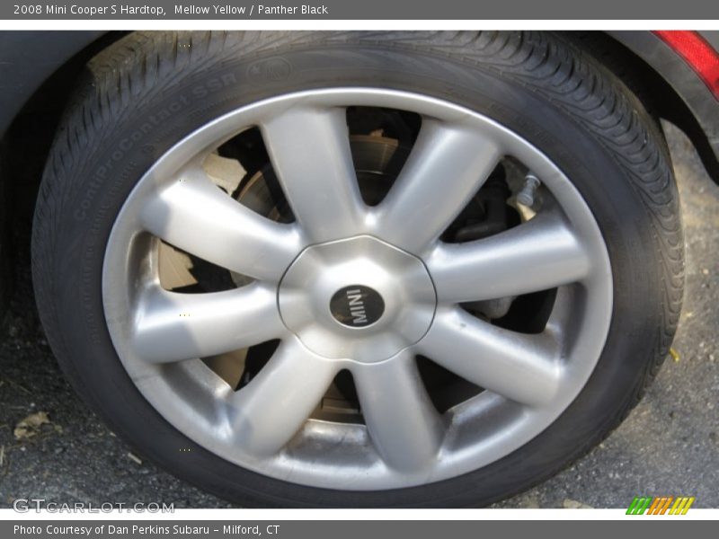 Mellow Yellow / Panther Black 2008 Mini Cooper S Hardtop