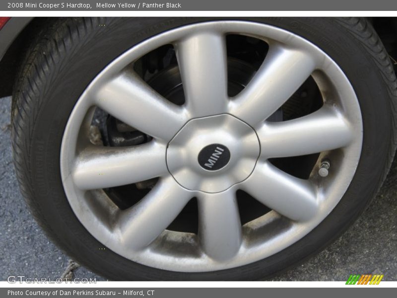 Mellow Yellow / Panther Black 2008 Mini Cooper S Hardtop