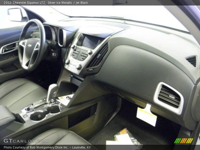 Silver Ice Metallic / Jet Black 2012 Chevrolet Equinox LTZ