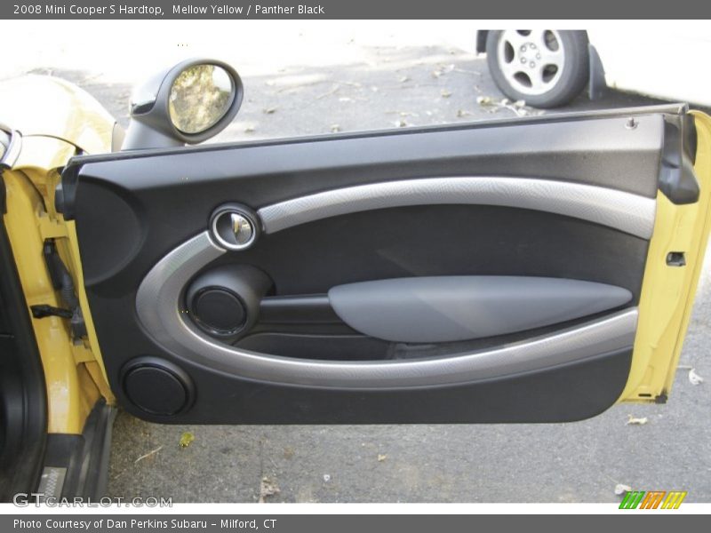 Mellow Yellow / Panther Black 2008 Mini Cooper S Hardtop