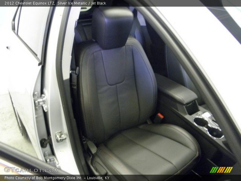 Silver Ice Metallic / Jet Black 2012 Chevrolet Equinox LTZ