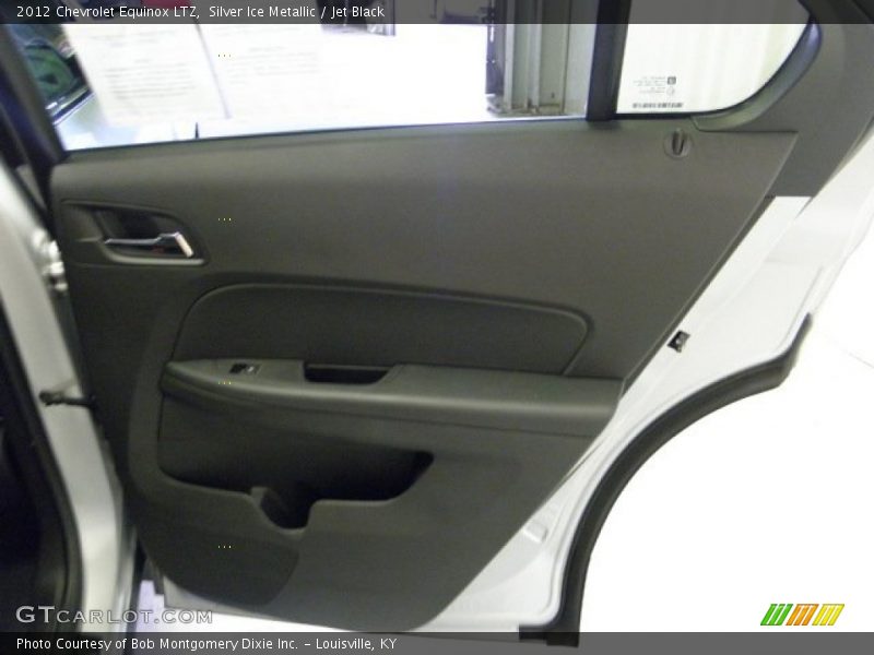 Silver Ice Metallic / Jet Black 2012 Chevrolet Equinox LTZ
