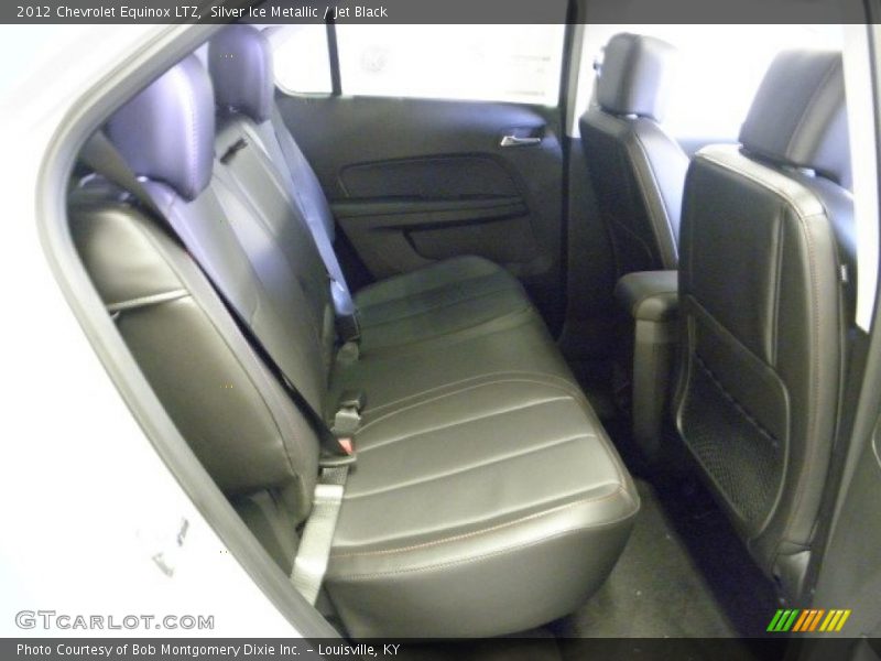 Silver Ice Metallic / Jet Black 2012 Chevrolet Equinox LTZ