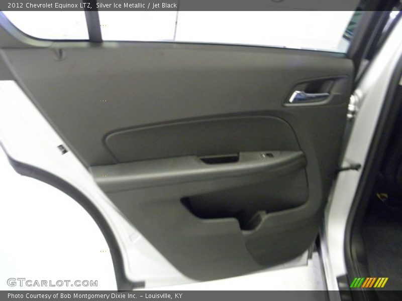 Silver Ice Metallic / Jet Black 2012 Chevrolet Equinox LTZ