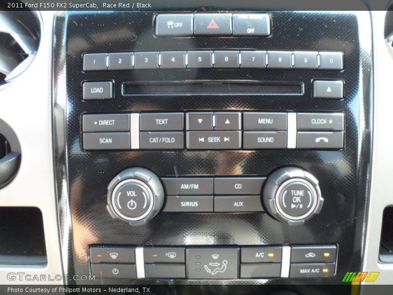 Audio System of 2011 F150 FX2 SuperCab