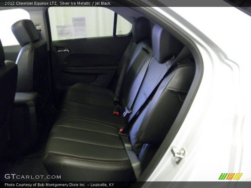 Silver Ice Metallic / Jet Black 2012 Chevrolet Equinox LTZ