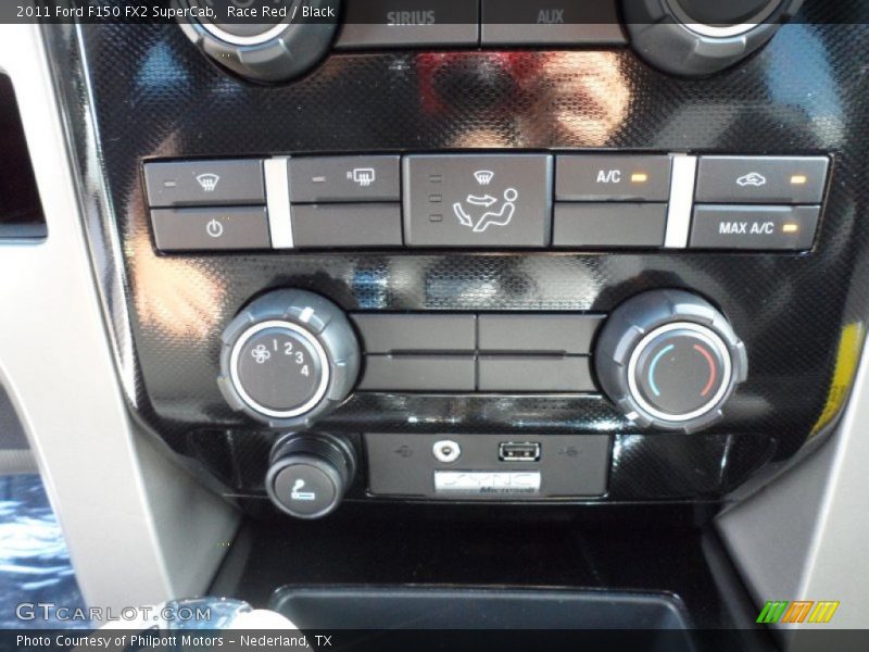 Controls of 2011 F150 FX2 SuperCab