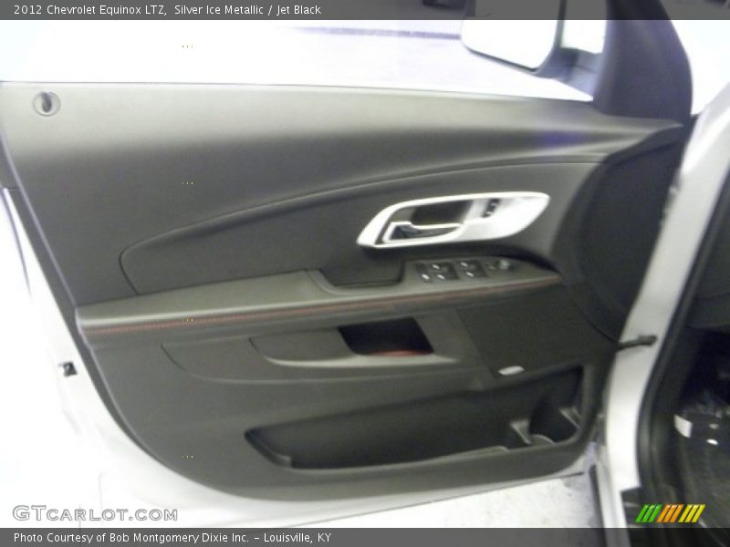 Silver Ice Metallic / Jet Black 2012 Chevrolet Equinox LTZ