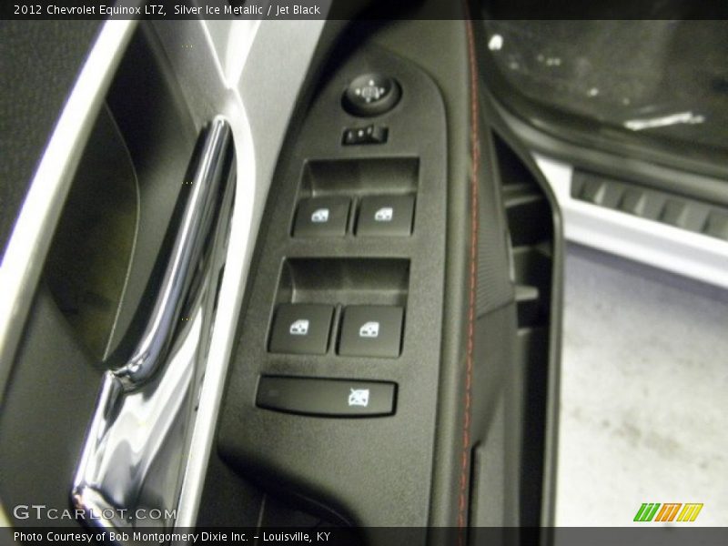 Silver Ice Metallic / Jet Black 2012 Chevrolet Equinox LTZ