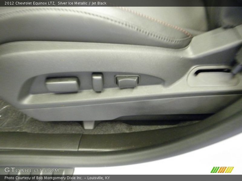 Silver Ice Metallic / Jet Black 2012 Chevrolet Equinox LTZ