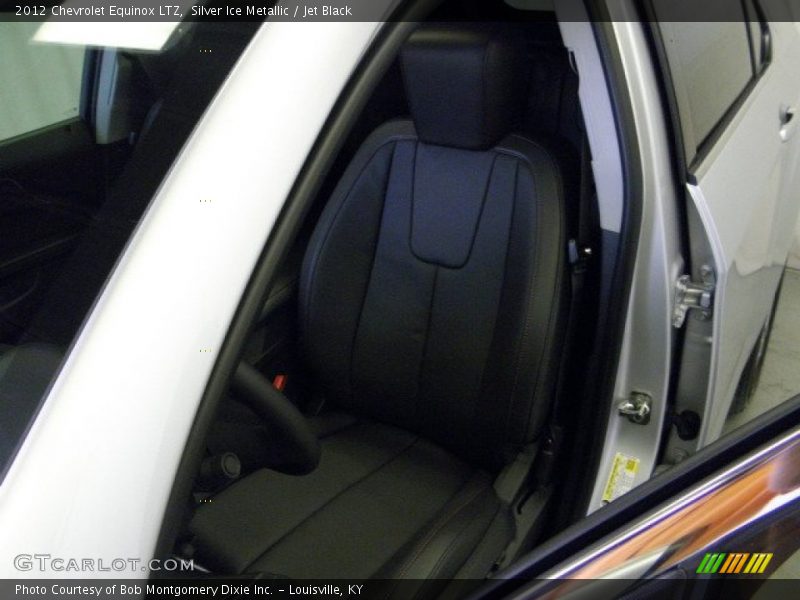 Silver Ice Metallic / Jet Black 2012 Chevrolet Equinox LTZ