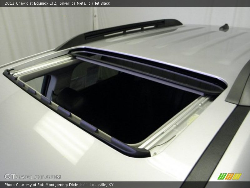 Silver Ice Metallic / Jet Black 2012 Chevrolet Equinox LTZ
