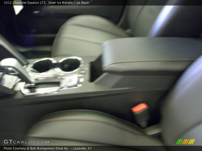 Silver Ice Metallic / Jet Black 2012 Chevrolet Equinox LTZ