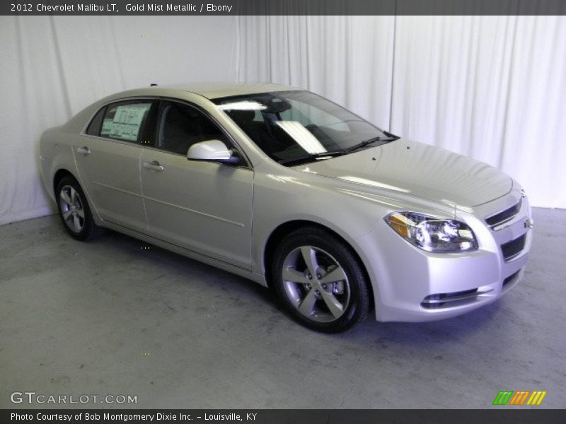 Gold Mist Metallic / Ebony 2012 Chevrolet Malibu LT