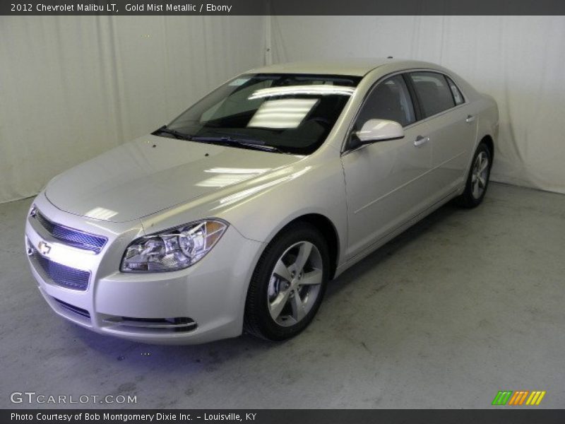 Gold Mist Metallic / Ebony 2012 Chevrolet Malibu LT