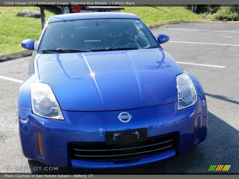 Daytona Blue Metallic / Carbon Black 2006 Nissan 350Z Enthusiast Coupe