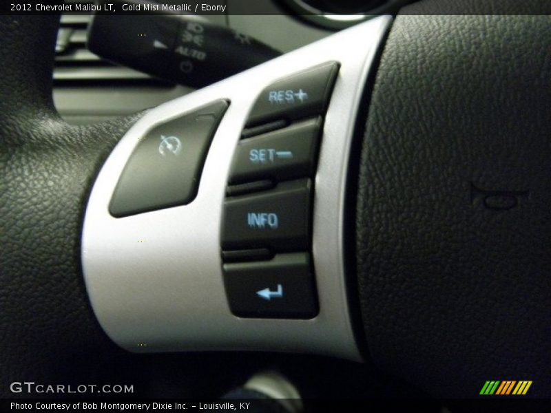 Gold Mist Metallic / Ebony 2012 Chevrolet Malibu LT