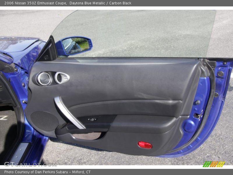 Daytona Blue Metallic / Carbon Black 2006 Nissan 350Z Enthusiast Coupe