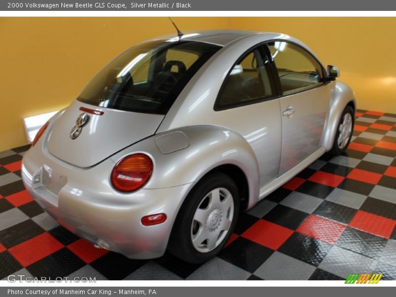 Silver Metallic / Black 2000 Volkswagen New Beetle GLS Coupe
