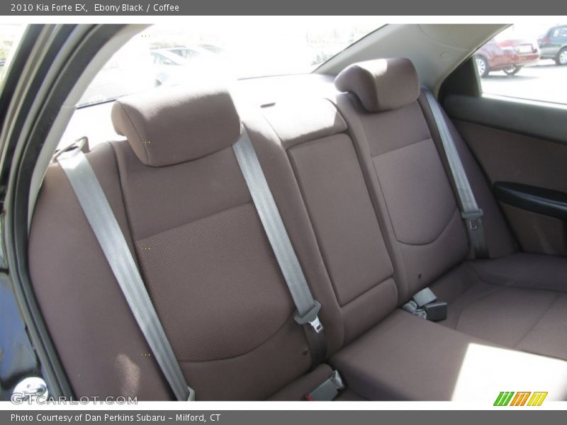 Ebony Black / Coffee 2010 Kia Forte EX