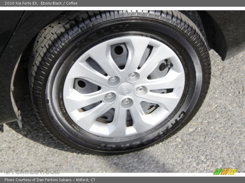 Ebony Black / Coffee 2010 Kia Forte EX