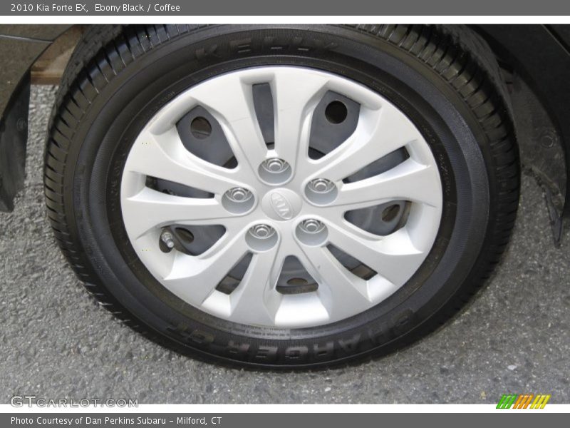 Ebony Black / Coffee 2010 Kia Forte EX