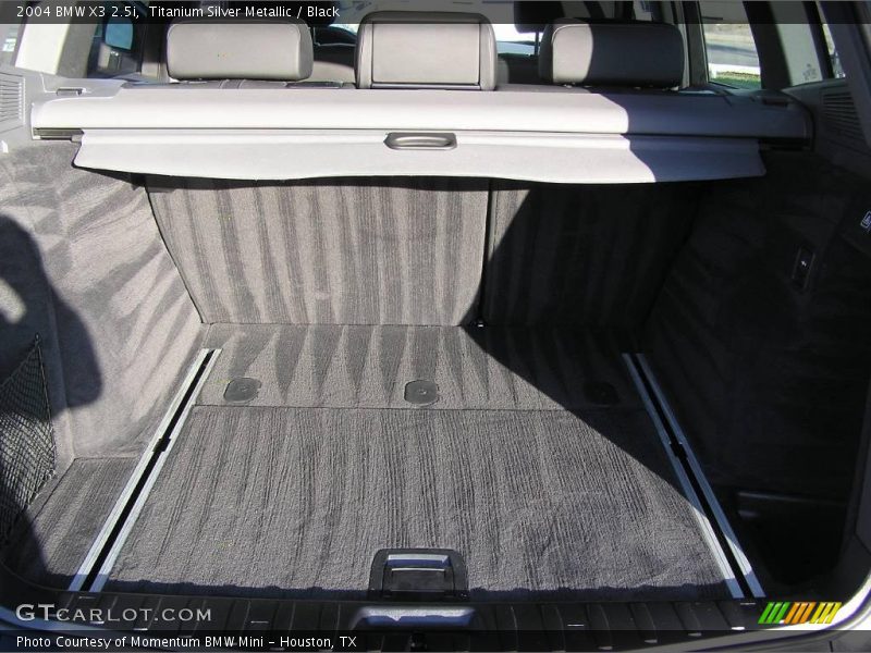 Titanium Silver Metallic / Black 2004 BMW X3 2.5i