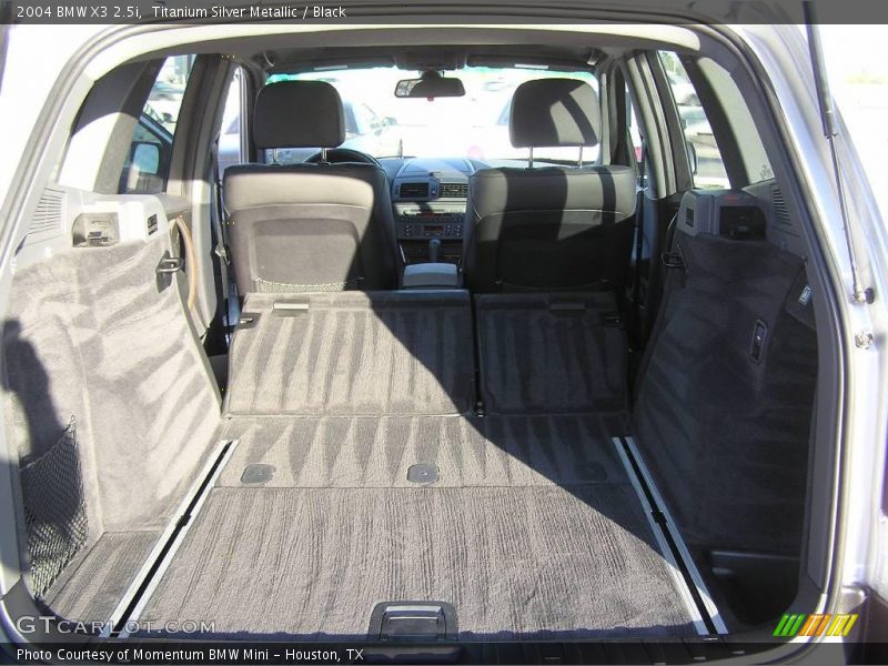 Titanium Silver Metallic / Black 2004 BMW X3 2.5i