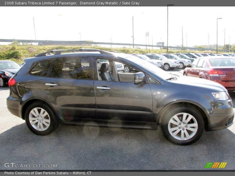 Diamond Gray Metallic / Slate Gray 2008 Subaru Tribeca Limited 7 Passenger