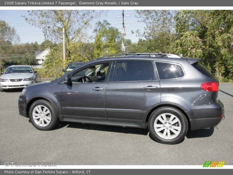 Diamond Gray Metallic / Slate Gray 2008 Subaru Tribeca Limited 7 Passenger
