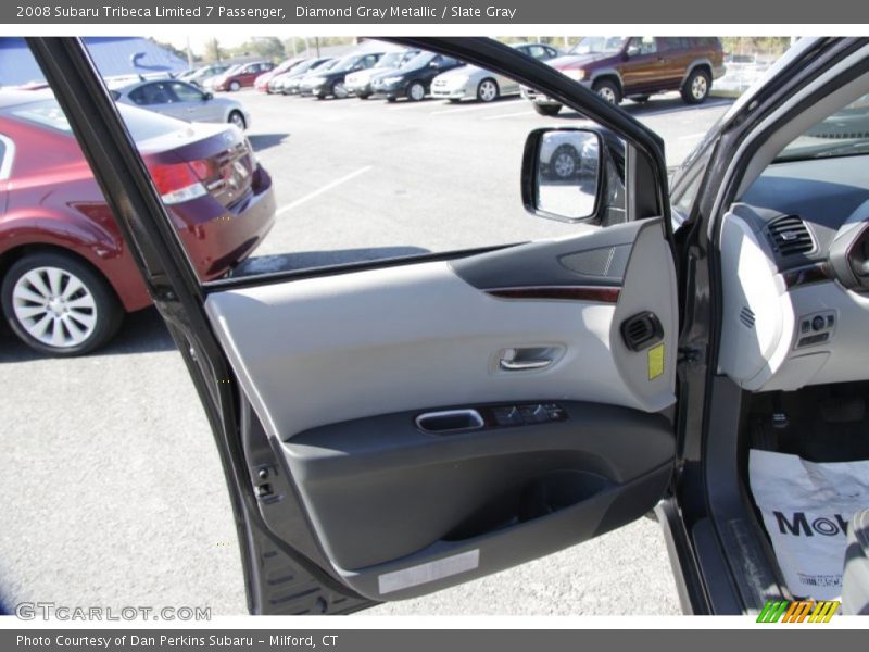 Diamond Gray Metallic / Slate Gray 2008 Subaru Tribeca Limited 7 Passenger