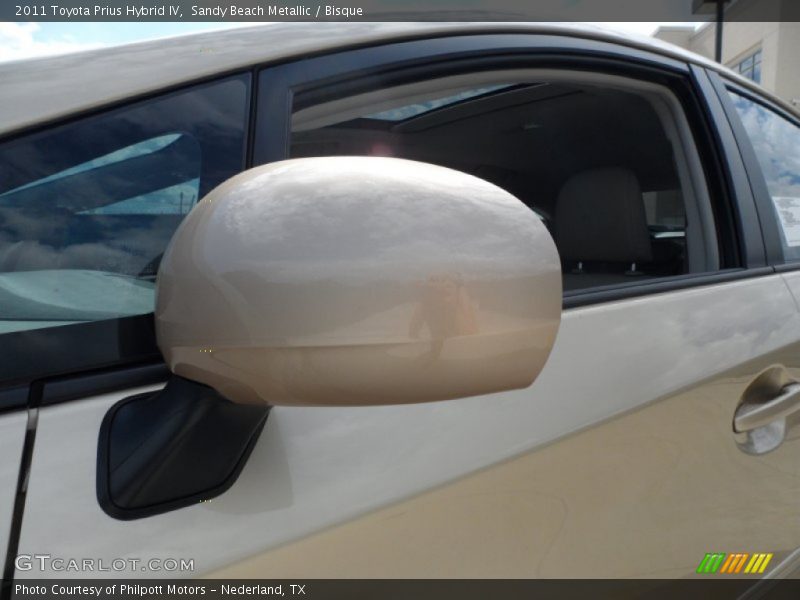 Sandy Beach Metallic / Bisque 2011 Toyota Prius Hybrid IV